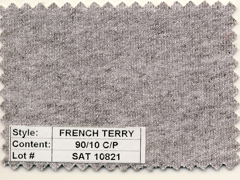 French Terry 90/10 Cotton Poly 12 oz